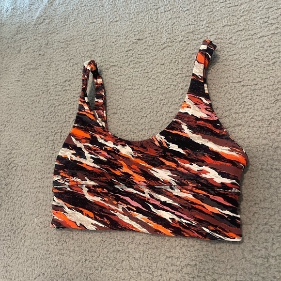 Lululemon Lunar New Year Align Reversible Bra *Light Support, A/B Cup Tiger Tide - Picture 3 of 7